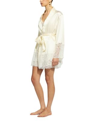 Silk Lace Robe