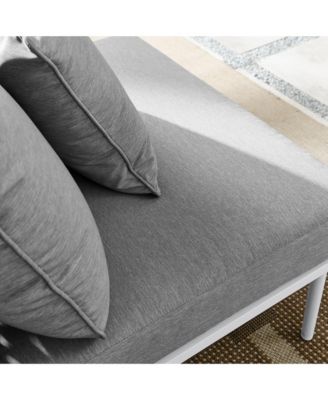 Stance Outdoor Patio Aluminum Armless Chair