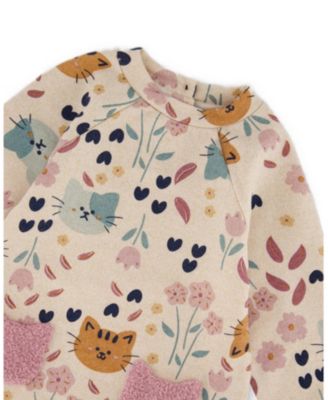 Girls' Glittering French Terry Dress - Little Kid, Big Kid