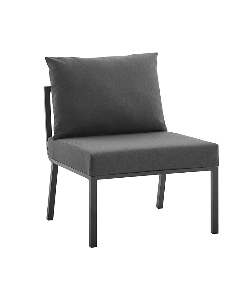 Photos - Chair Modway Riverside Outdoor Patio Aluminum Armless EEI-3567-SLA-CHA