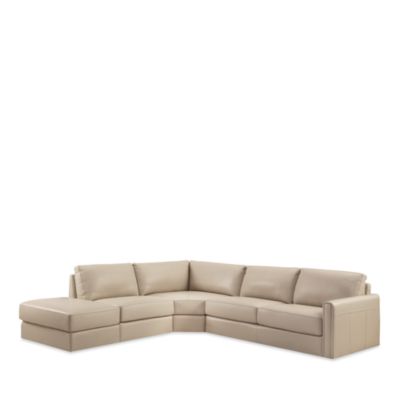 Colonna 3-Piece Leather Sectional