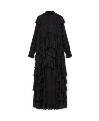 Cavarly Long Sleeve Maxi Dress