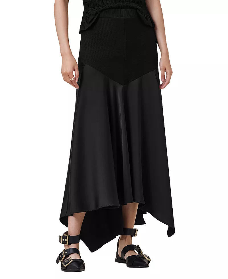 Allsaints Pia Satin Skirt