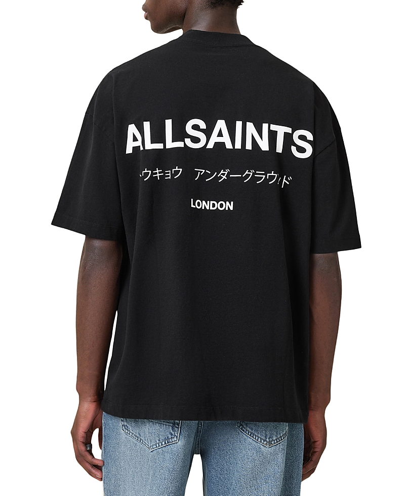 Allsaints Underground Organic Cotton Logo Graphic Tee