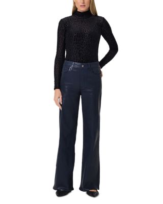 Ursula Velvet Burnout Top