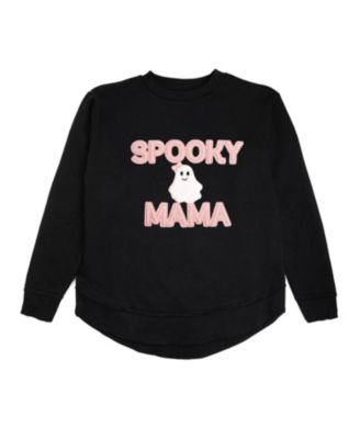 Sweet Wink Women's Spooky Mama Patch Halloween Sweatshirt