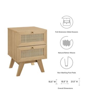 Soma 2-Drawer Nightstand