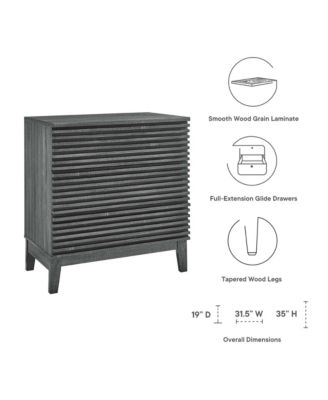 Render 3-Drawer Bachelor's Chest