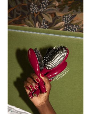 N.03 The Large Essential Softness Gentle Scalp Care Hair Brush - Cherry Red