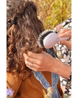 N.03 The Large Essential Softness Gentle Scalp Care Hair Brush - Lilac Pink