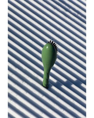 N.02 The Small Essential Care & Detangling Hair Brush - Almond Green