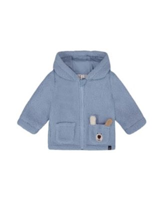 Boys' Plush Hooded Jacket - Baby