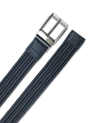 Men's Braided Leather Belt