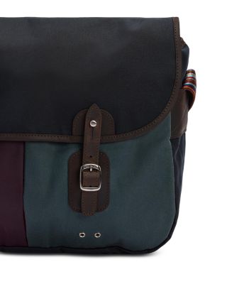  x Paul Smith Waxed Cotton Tarras Crossbody Bag