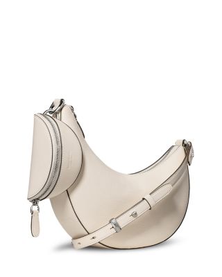 Duo Pebbled Leather Crossbody