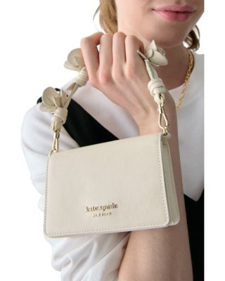 Natasha Patent Leather Rose Strap Mini Bag