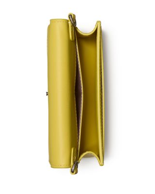 Natasha Glazed Leather Scrunch Strap Mini Bag