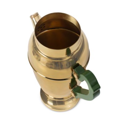 Brass Handled Cocktail Shaker