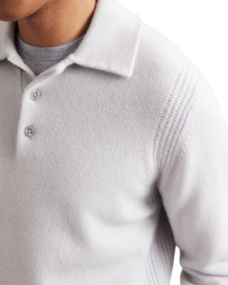 Deansgate Wool & Cashmere Polo Sweater
