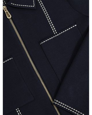 Ivy Stitched Zip Jacket