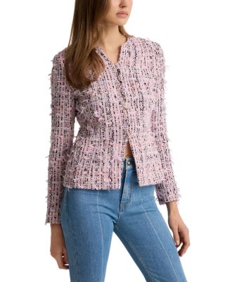 Eyelash Tweed Jacket