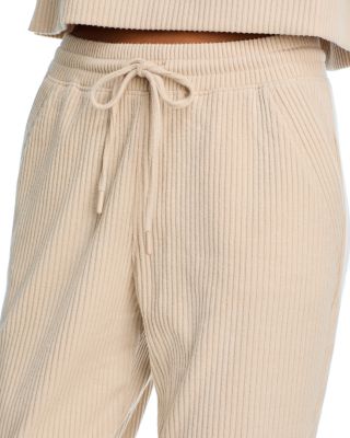 Brushed Rib Joggers - Exclusive