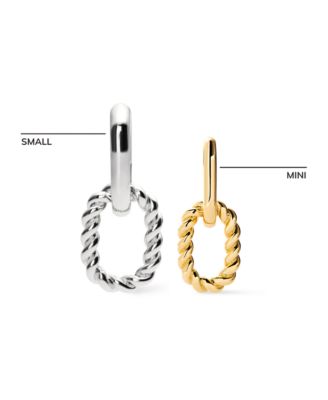 Ash Double Hoop Earrings