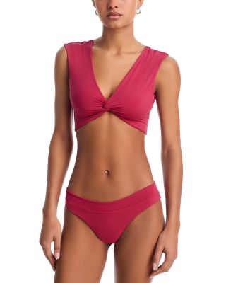 Hattie Reversible Crop Bikini Top & Rio Brief Bikini Bottom