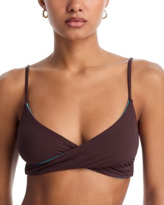 Amira Reversible Cross Front Bikini Top