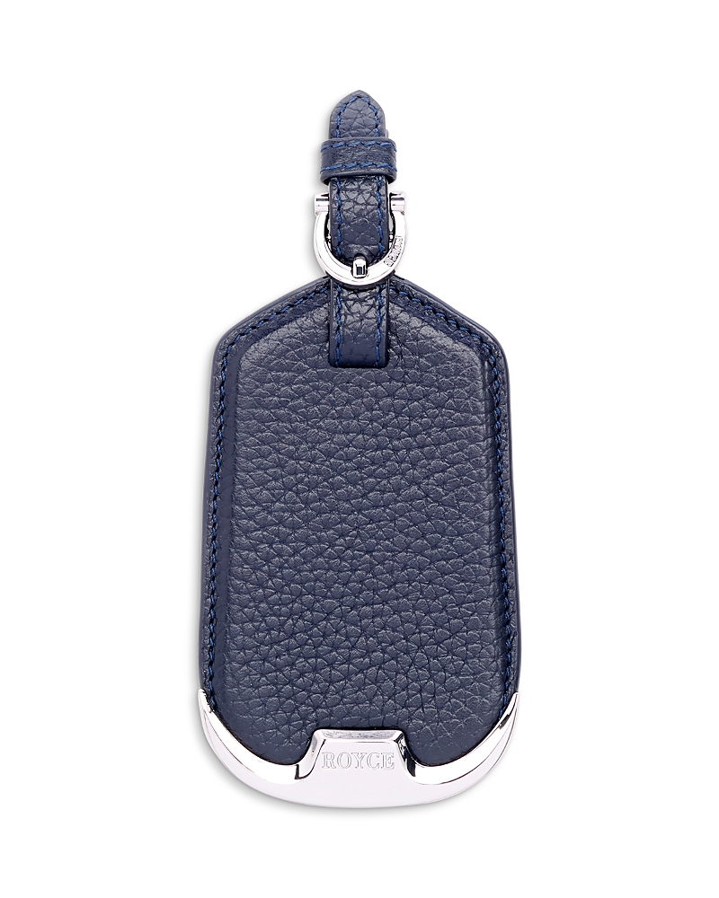 Royce New York Legendary Luggage Tag In Blue