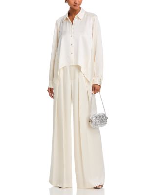 Georgia Satin Stripe Top