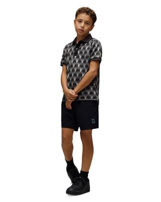 Unisex Samos Hydrochromic Printed Swim Shorts - Big Kid