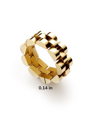 Gold Statement Parker Ring