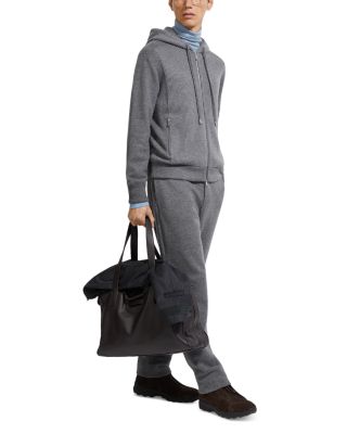 M&eacute;lange Oasi Cashmere Full Zip Hoodie