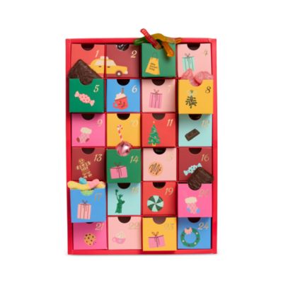 Advent Holiday Countdown Calendar, 24 Piece - Exclusive