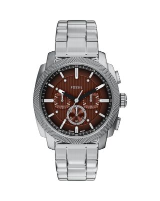 Machine Chronograph Stainless Steel Watch, 44mm