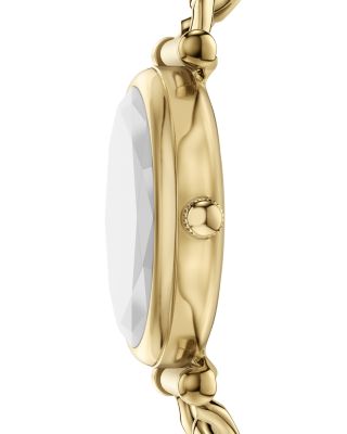 Carlie Three-Hand Gold-Tone Stainless Steel Watch, 28mm