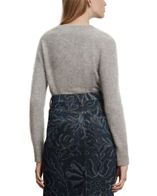 Pippen Brushed Cashmere Long Sleeve Sweater