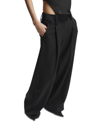 Stone Pleated Suiting Pants