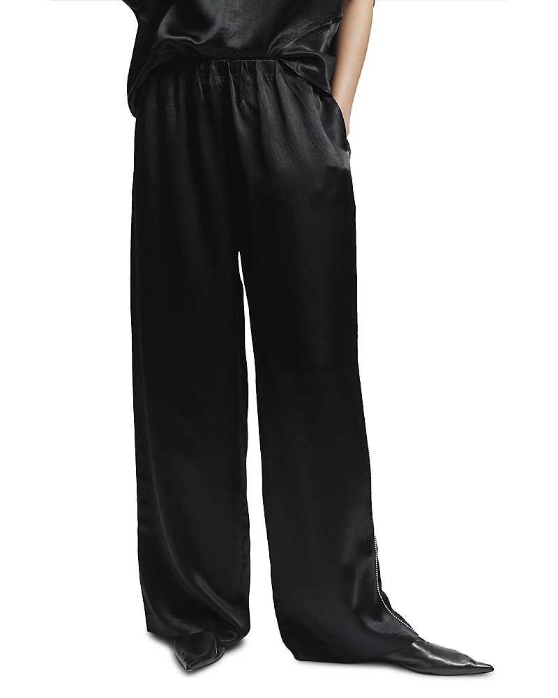 Saint Art Ethan Embellished Pants In Black