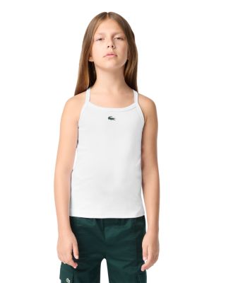 Girls' Logo Ribbed Tank Top - Big Kid