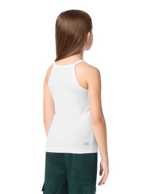 Girls' Logo Ribbed Tank Top - Big Kid