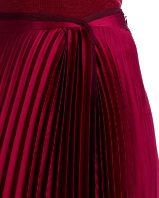 Liriel Pleated Midi Skirt