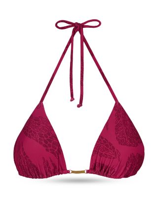 Roseate Candice Triangle Bikini Top & Full Coverage Bikini Bottom