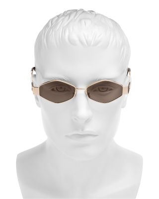 Geometric Sunglasses, 54mm