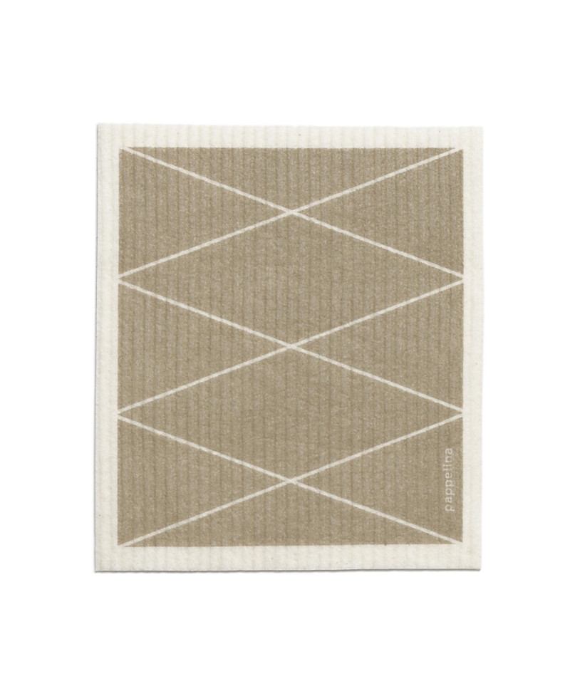 Pappelina Max Swedish Dishcloth In Brown