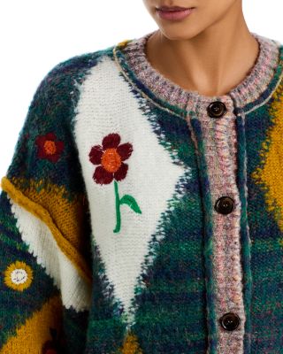 Flower Petal Cardi