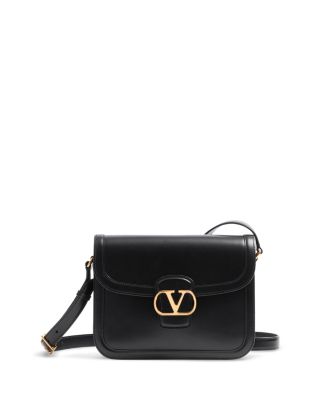 VLogo 9to5 Leather Shoulder Bag