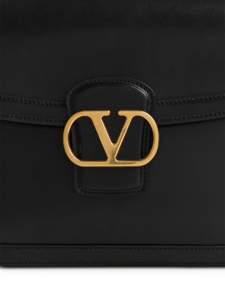 VLogo 9to5 Leather Shoulder Bag