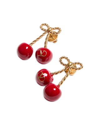 Cherry Drop Earrings